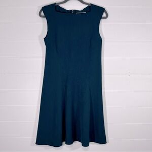 M.M. Lafleur Dark Green Pauline Sleeveless Dress Size 6